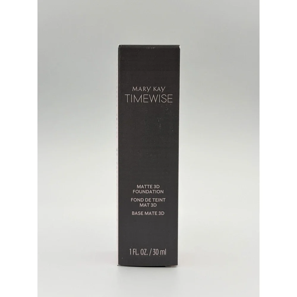 Mary Kay TimeWise Matte 3D Foundation Ivory C 100 Combo to Oily Skin 1oz NIB